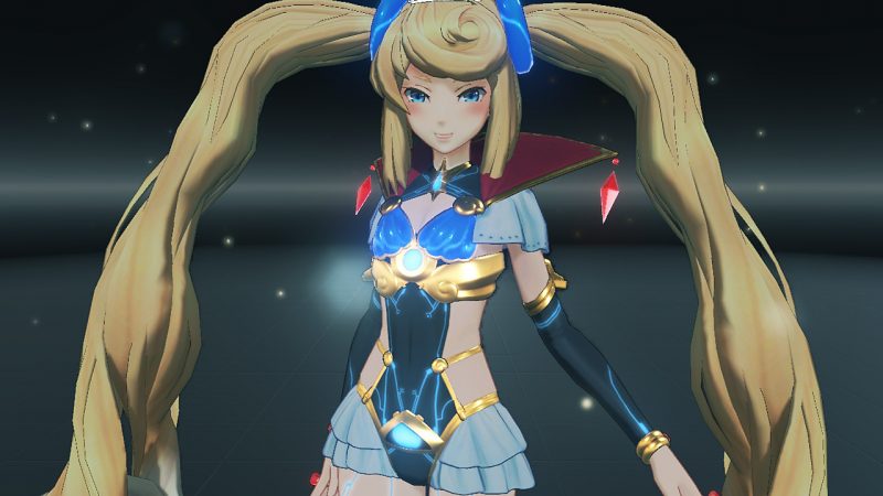 ゼノブレイド２ リンネの立ち姿